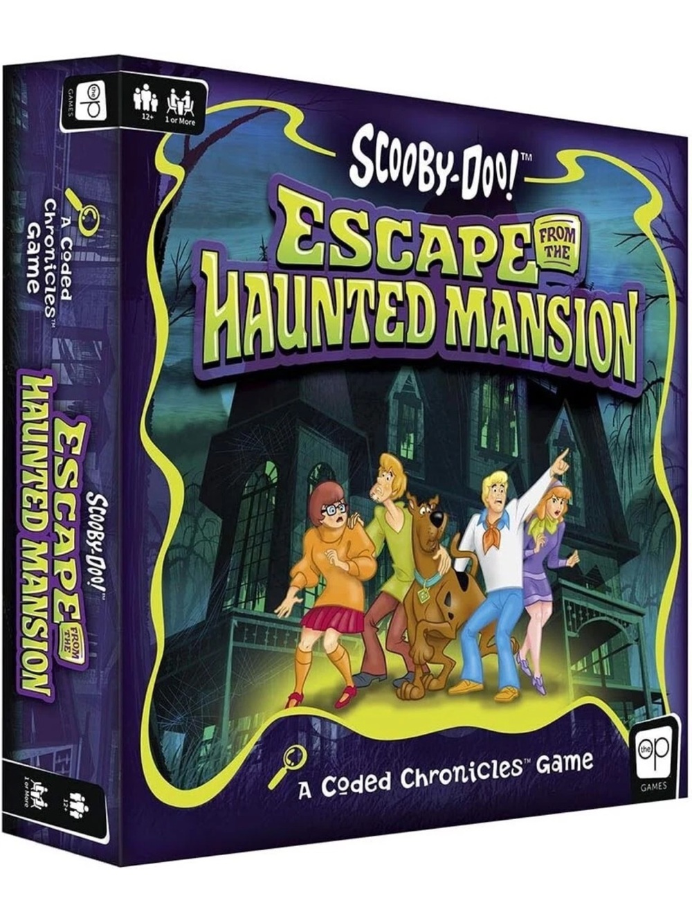 Scooby-Doo! Escape from the Haunted Mansion Board Game - Purple/Green